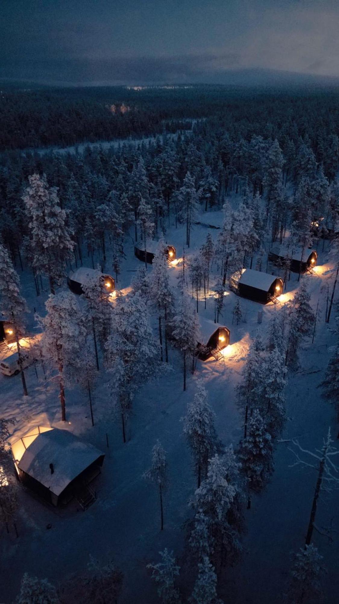 Aurora Queen Resort Igloos Saariselkä Eksteriør billede
